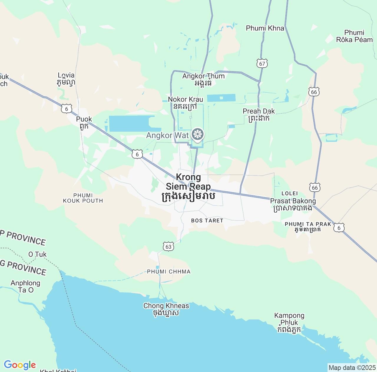 Map image for Intellectual Property Lawyers in Siem Reap and Cambodia IP firms at coordinates  ; .