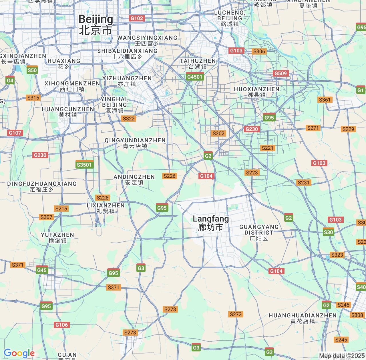 Map image for Intellectual Property Lawyers in Daxing and Beijing IP firms at coordinates  ; .