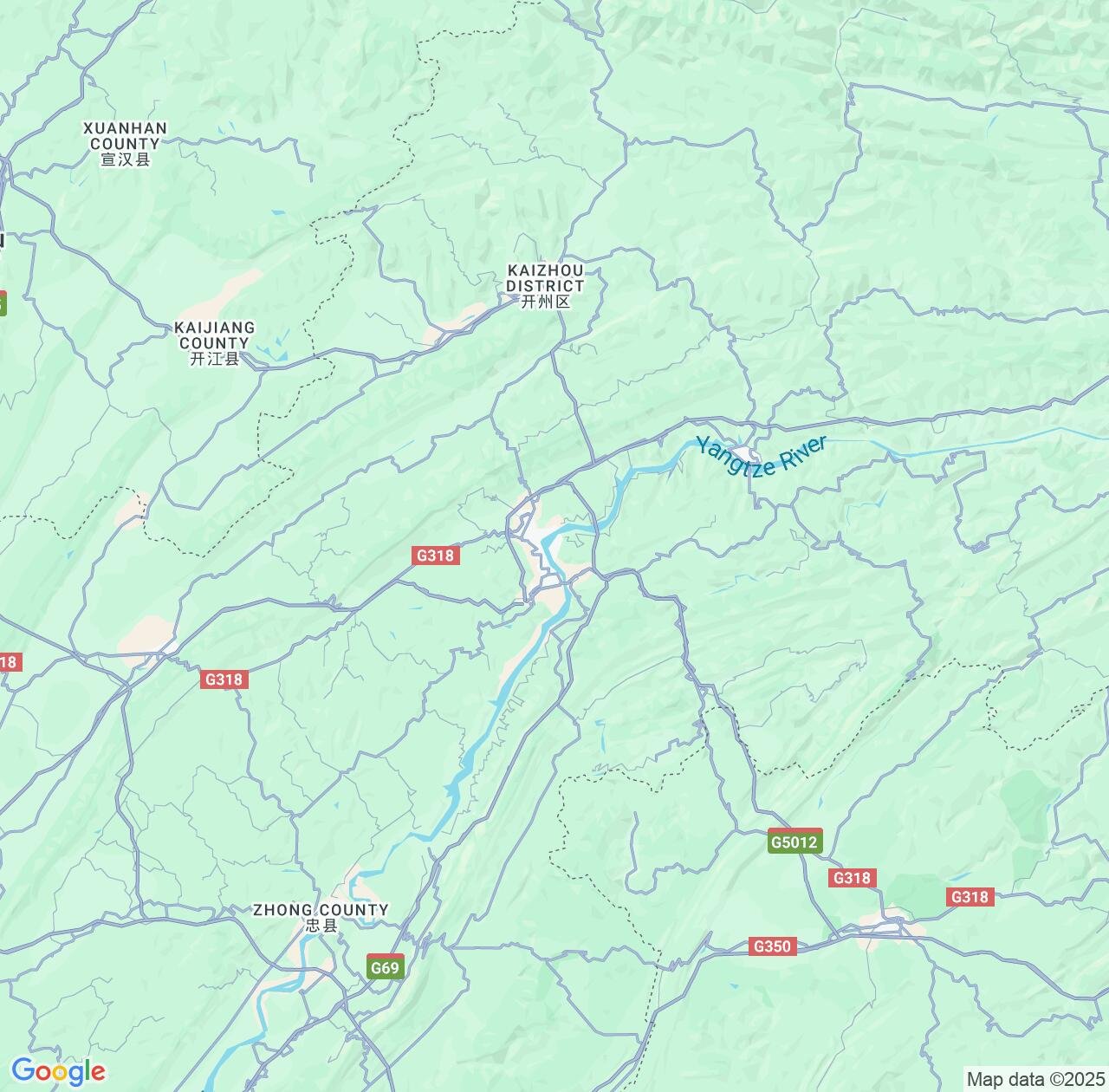 Map image for Intellectual Property Lawyers in Wanxian and Chongqing IP firms at coordinates  ; .