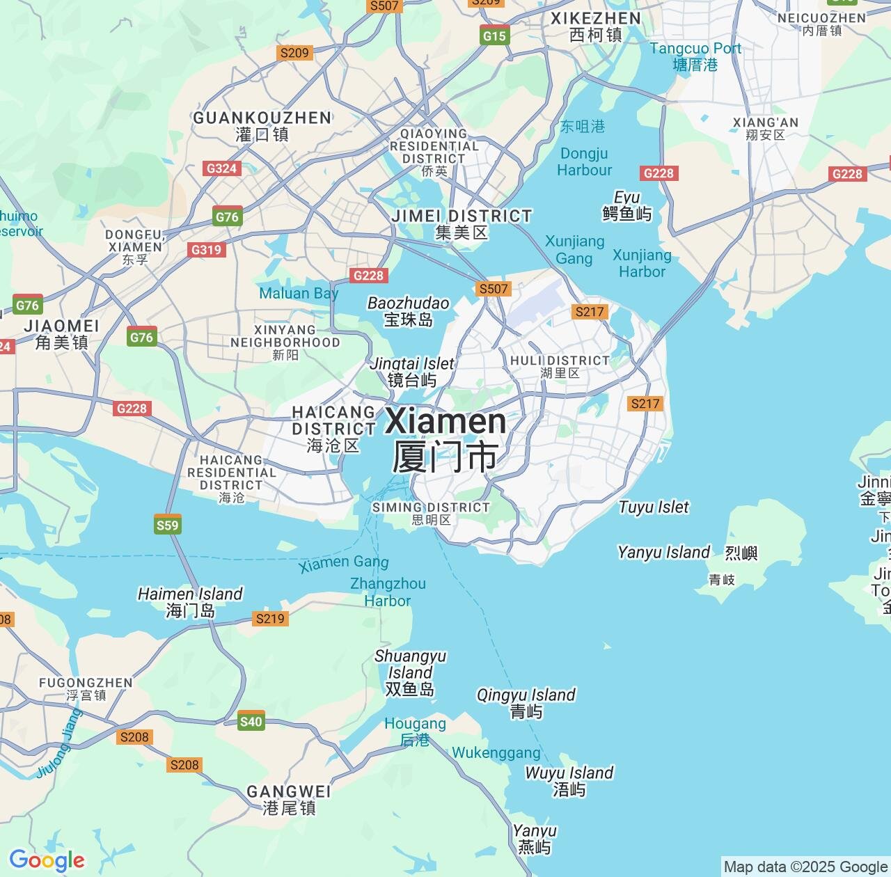 Map image for Intellectual Property Lawyers in Xiamen and Fujian IP firms at coordinates  ; .