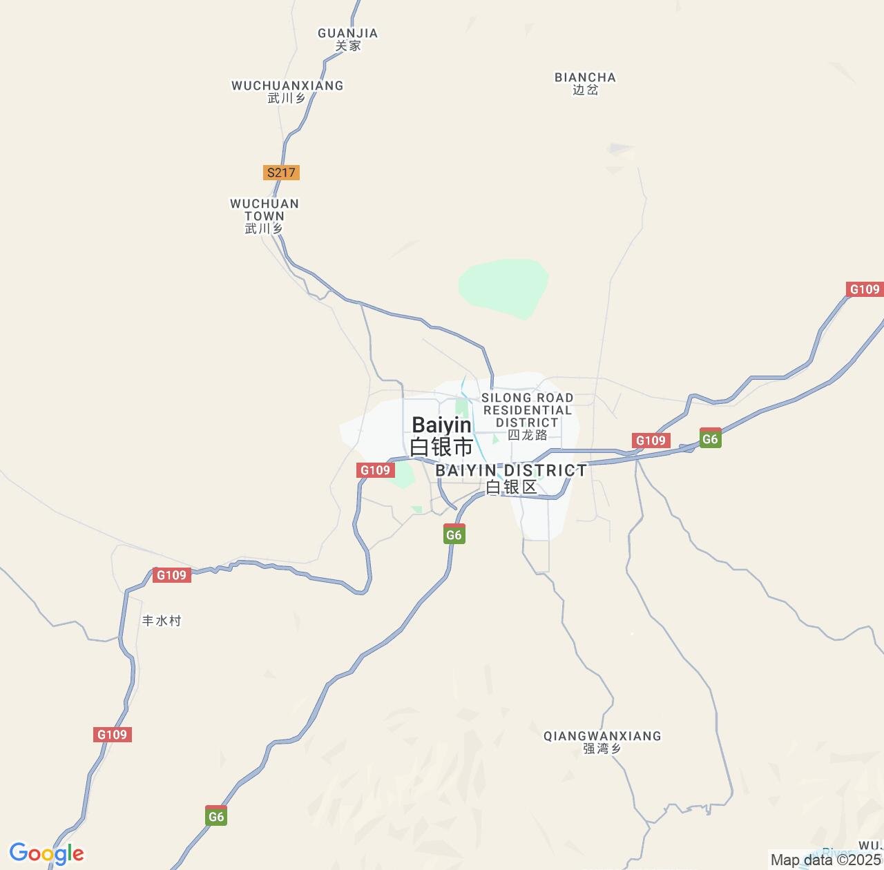 Map image for Intellectual Property Lawyers in Baiyin and Gansu IP firms at coordinates  ; .