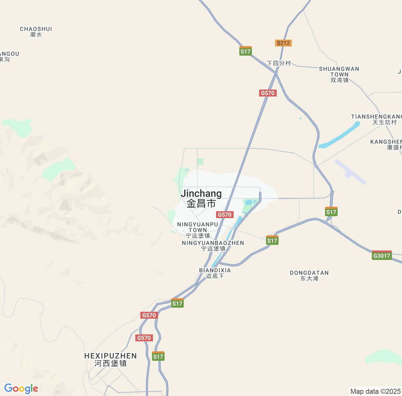 Map image for Intellectual Property Lawyers in Jinchang and Gansu IP firms at coordinates  ; .
