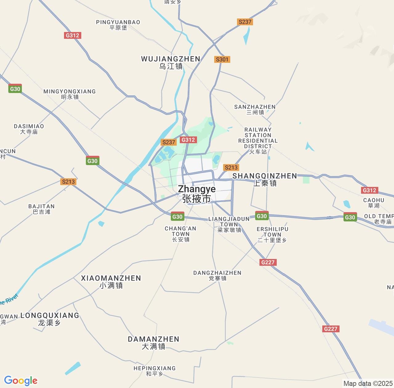 Map image for Intellectual Property Lawyers in Zhangye and Gansu IP firms at coordinates  ; .