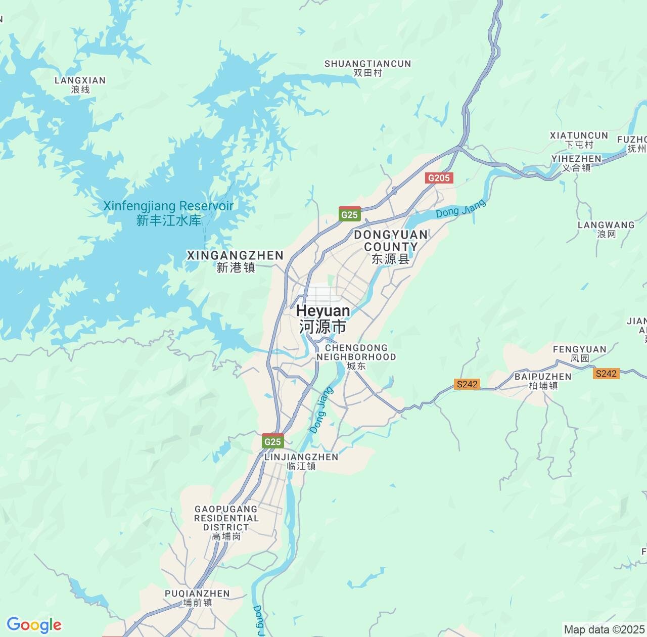 Map image for Intellectual Property Lawyers in Heyuan and Guangdong IP firms at coordinates  ; .