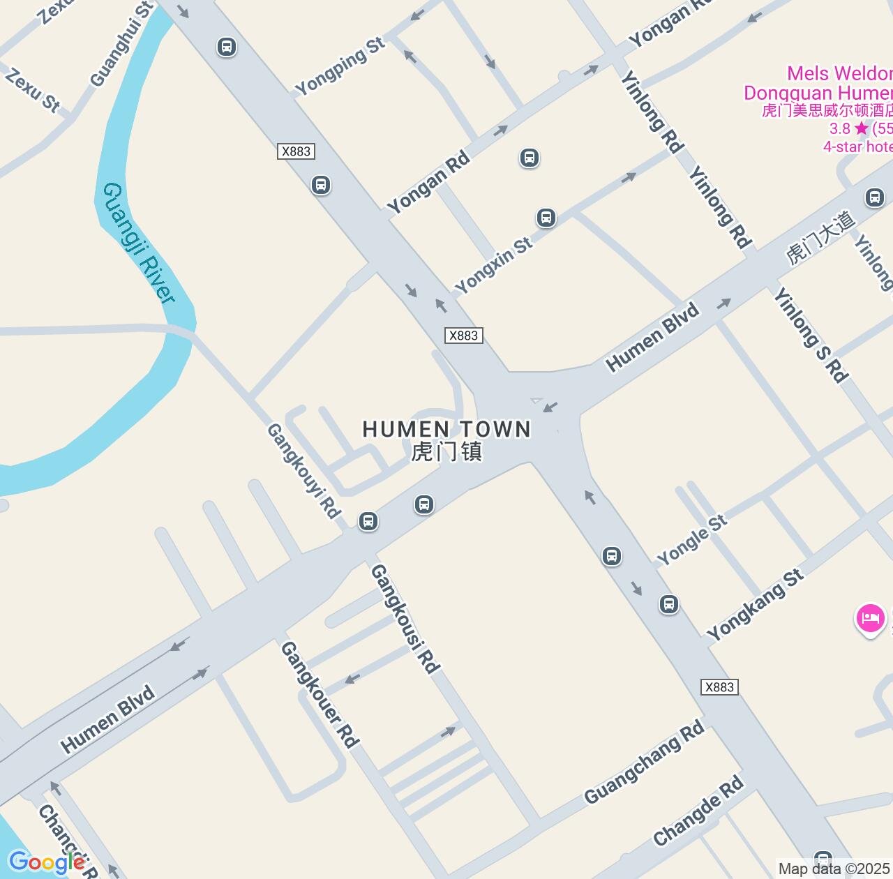 Map image for Intellectual Property Lawyers in Humen and Guangdong IP firms at coordinates  ; .