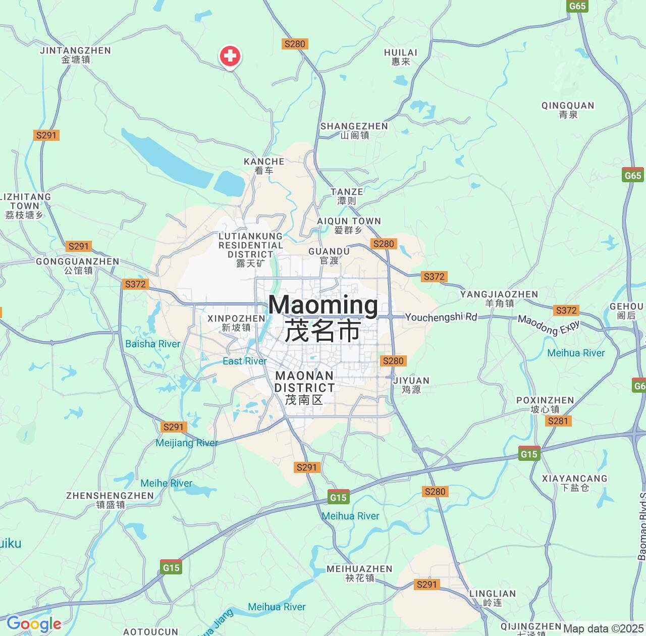 Map image for Intellectual Property Lawyers in Maoming and Guangdong IP firms at coordinates  ; .