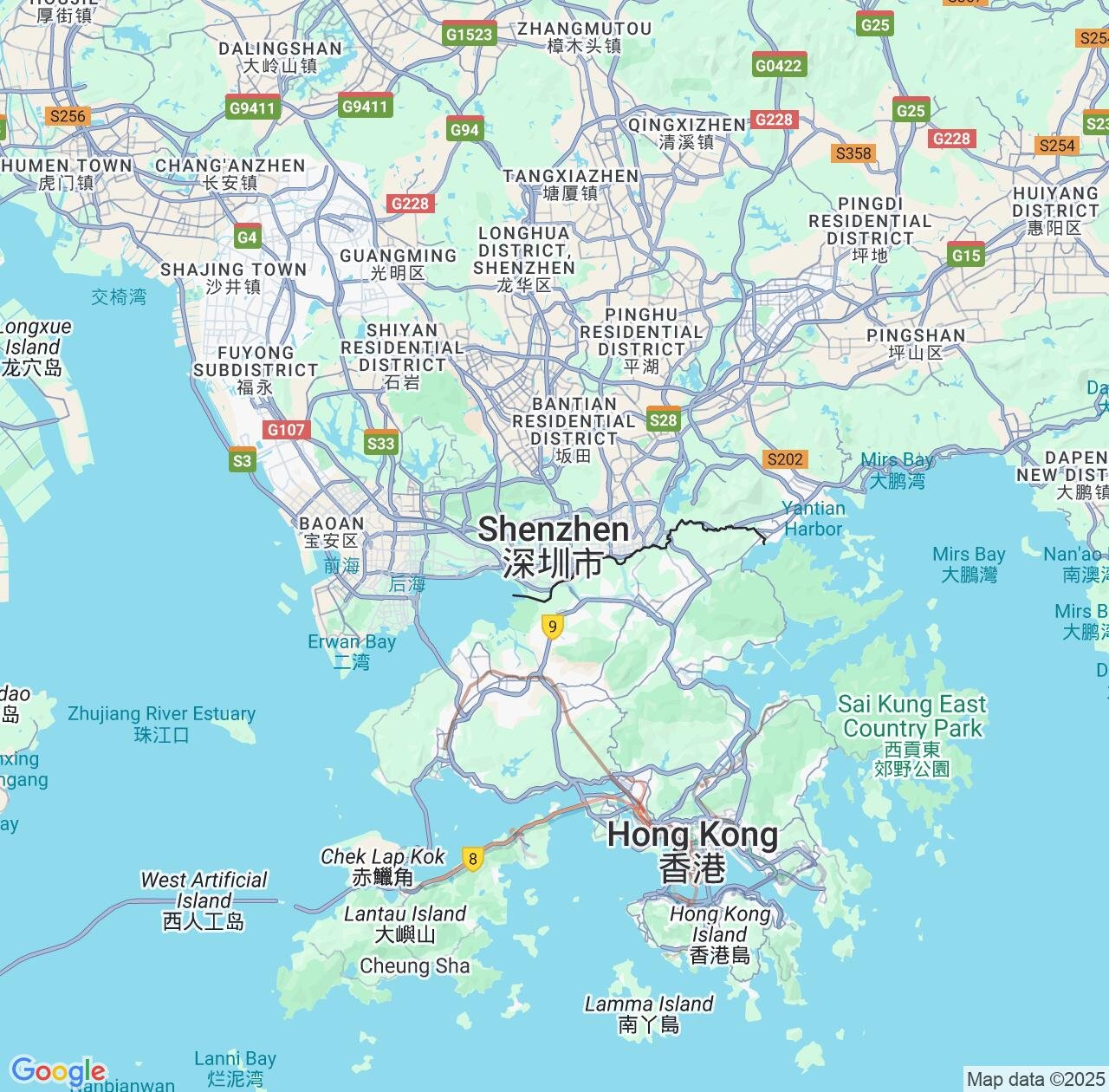 Map image for Intellectual Property Lawyers in Shenzhen and Guangdong IP firms at coordinates  ; .