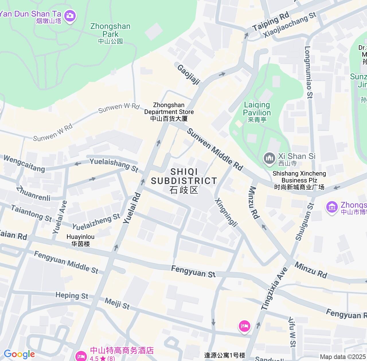 Map image for Intellectual Property Lawyers in Shiqi and Guangdong IP firms at coordinates  ; .