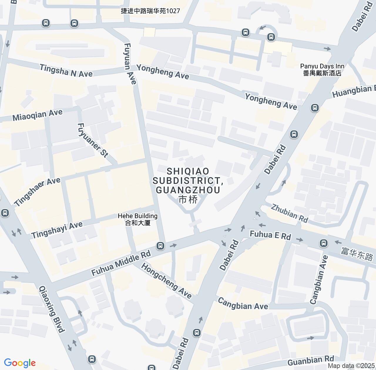 Map image for Intellectual Property Lawyers in Shiqiao and Guangdong IP firms at coordinates  ; .