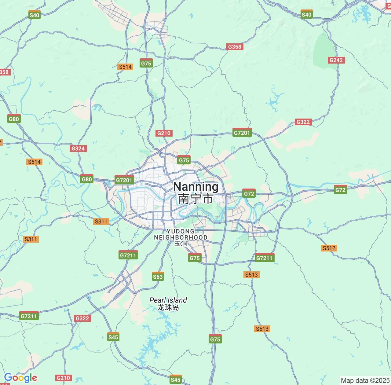Map image for Intellectual Property Lawyers in Nanning and Guangxi IP firms at coordinates  ; .