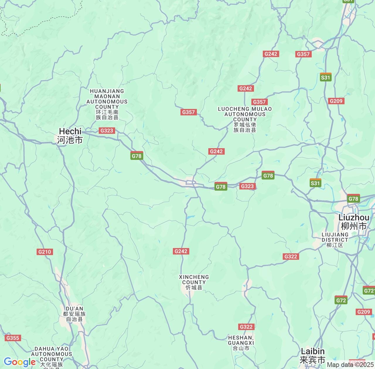 Map image for Intellectual Property Lawyers in Yizhou and Guangxi IP firms at coordinates  ; .