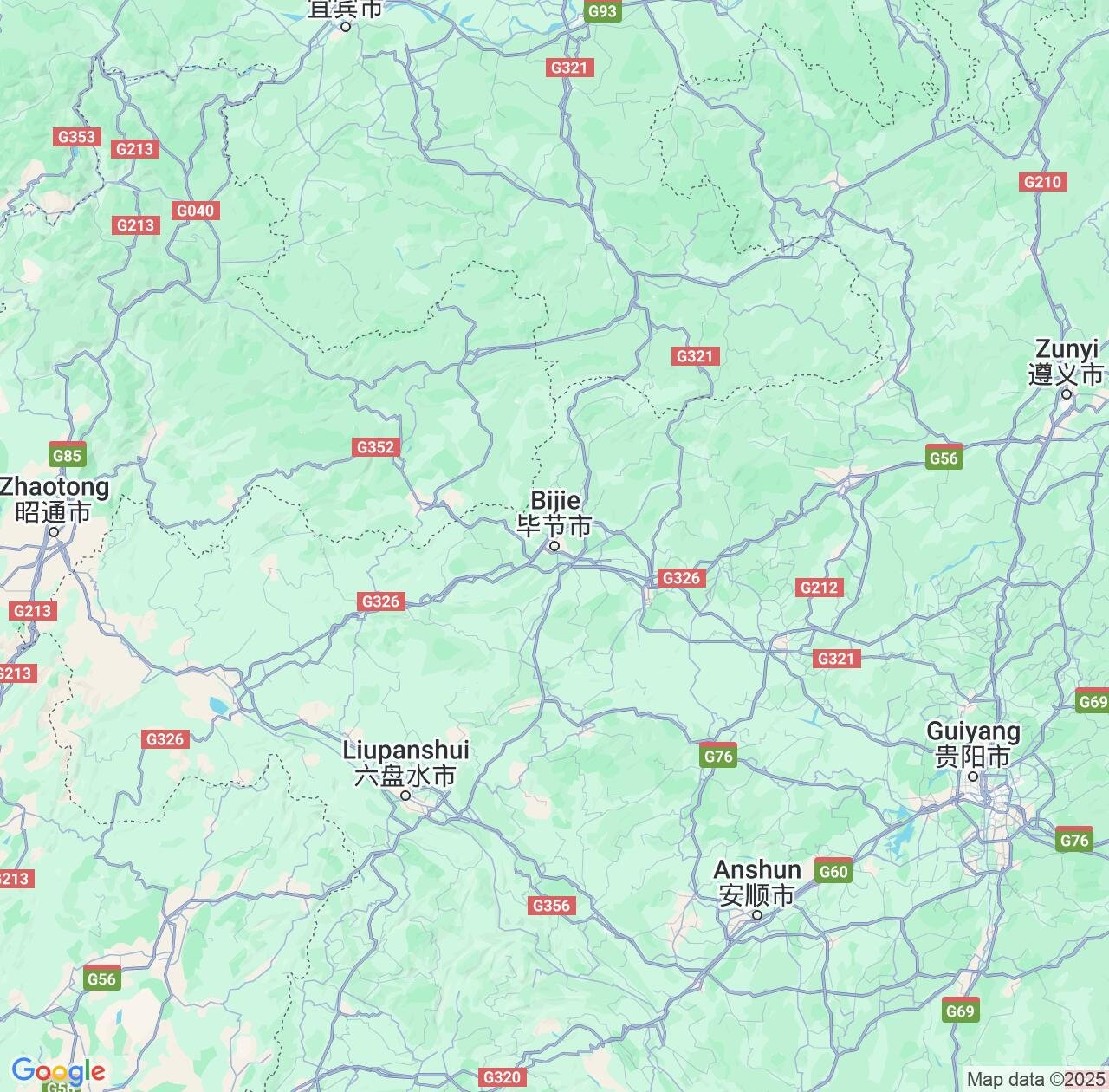 Map image for Intellectual Property Lawyers in Bijie and Guizhou IP firms at coordinates  ; .