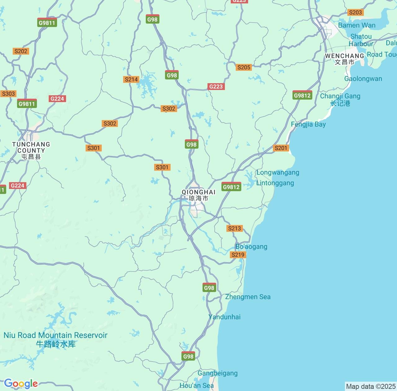 Map image for Intellectual Property Lawyers in Qionghai and Hainan IP firms at coordinates  ; .
