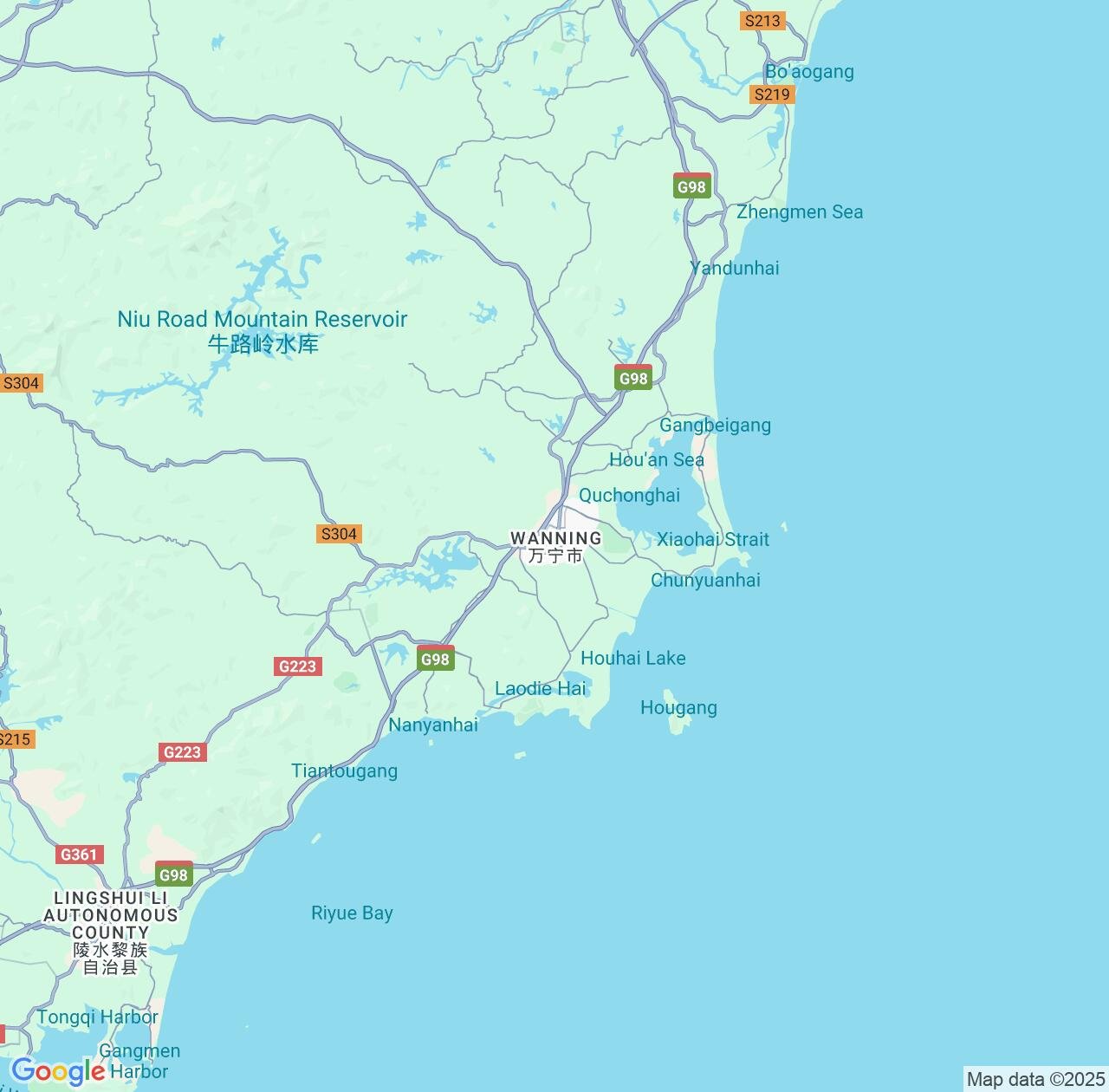 Map image for Intellectual Property Lawyers in Wanning and Hainan IP firms at coordinates  ; .