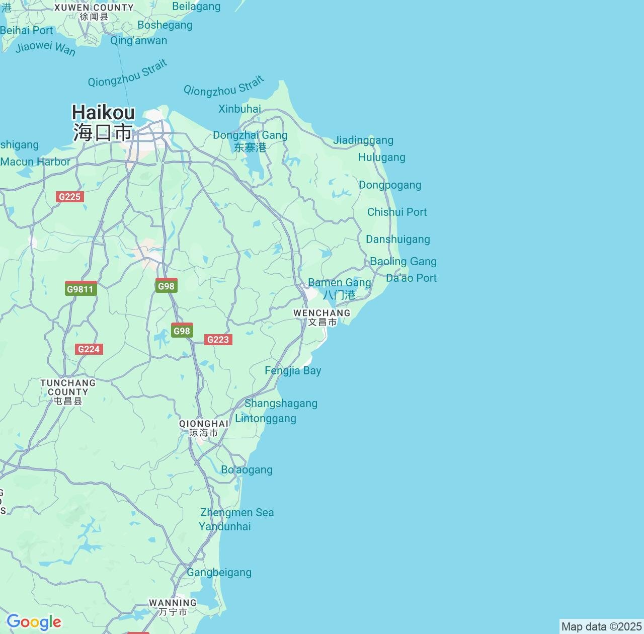 Map image for Intellectual Property Lawyers in Wenchang and Hainan IP firms at coordinates  ; .