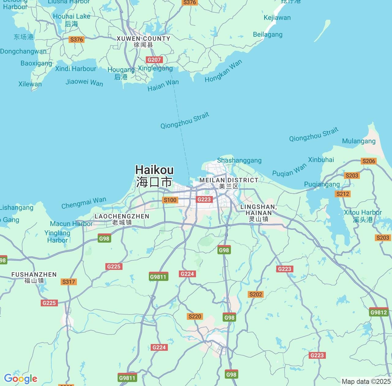 Map image for Intellectual Property Lawyers in Xiuying and Hainan IP firms at coordinates  ; .