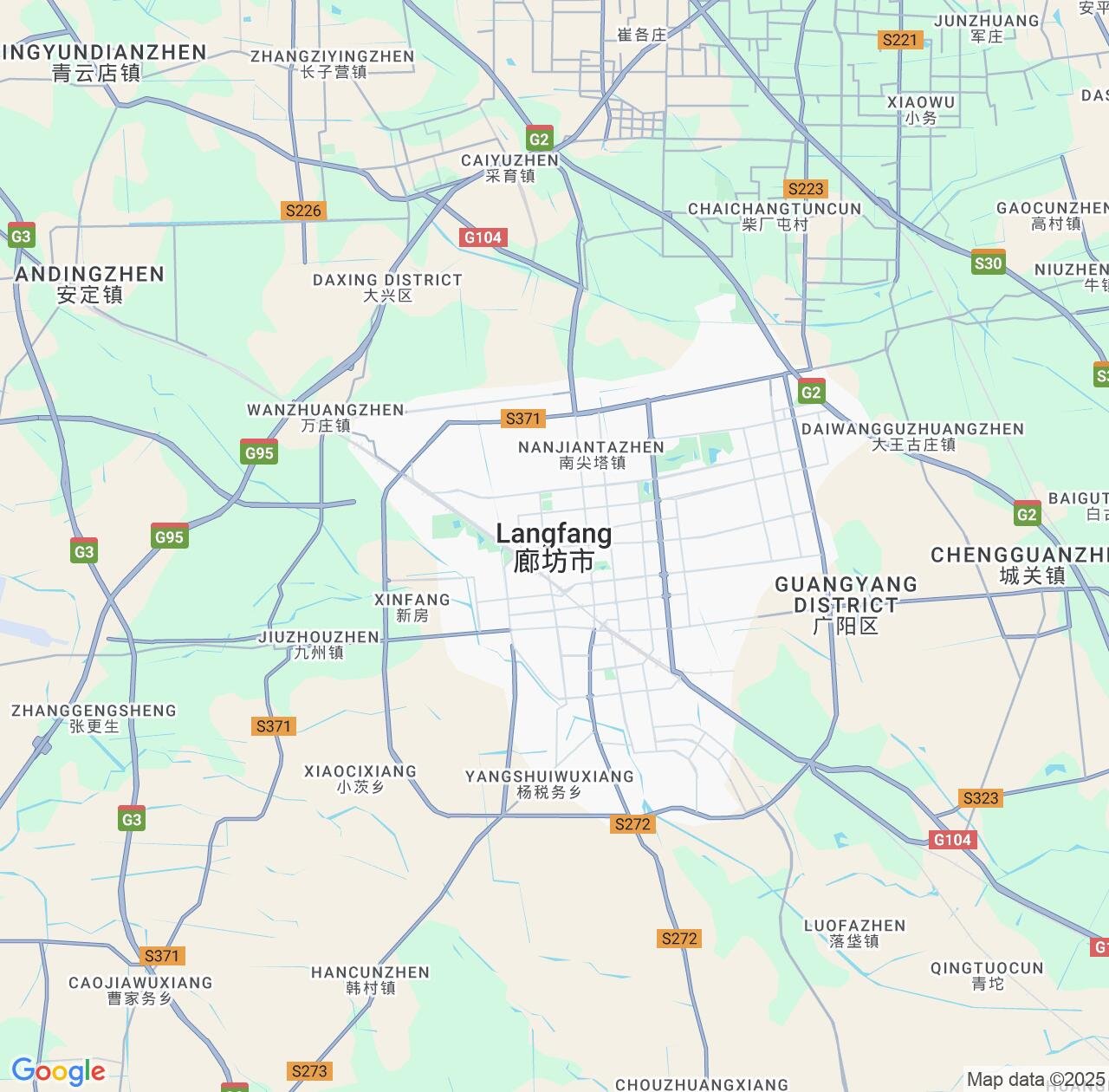 Map image for Intellectual Property Lawyers in Langfang and Hebei IP firms at coordinates  ; .