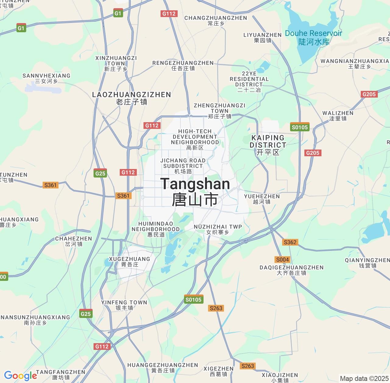 Map image for Intellectual Property Lawyers in Tangshan and Hebei IP firms at coordinates  ; .