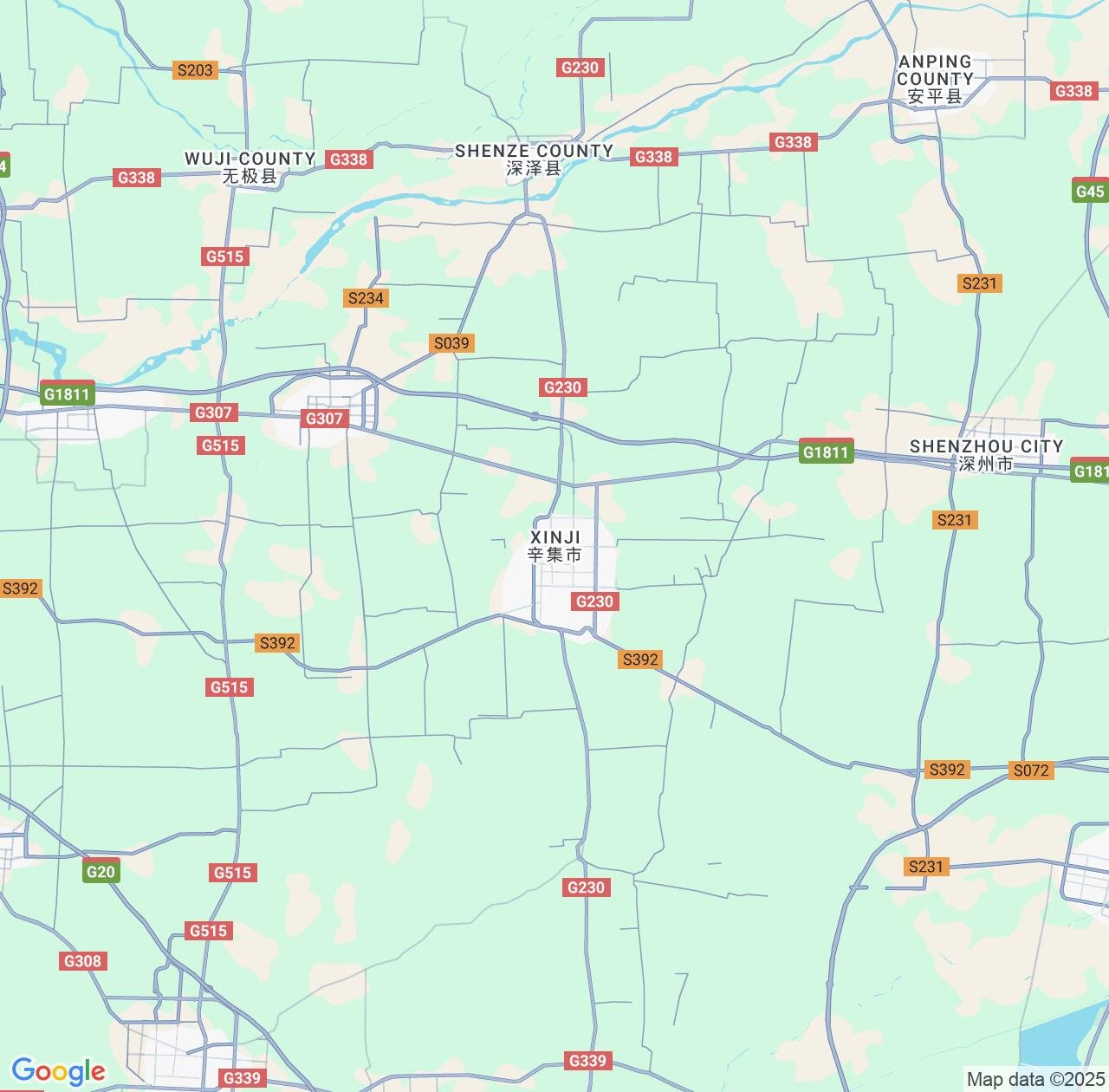 Map image for Intellectual Property Lawyers in Xinji and Hebei IP firms at coordinates  ; .