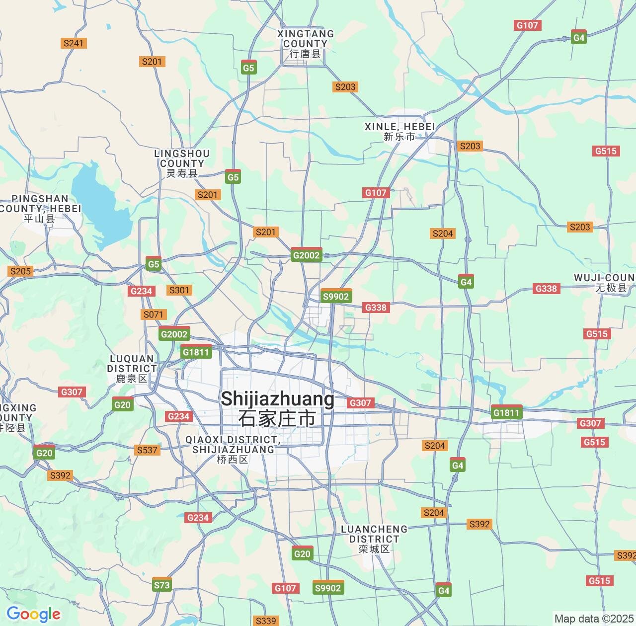 Map image for Intellectual Property Lawyers in Zhengding and Hebei IP firms at coordinates  ; .