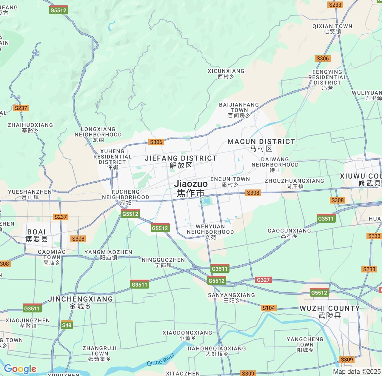 Map image for Intellectual Property Lawyers in Jiaozuo and Henan IP firms at coordinates  ; .