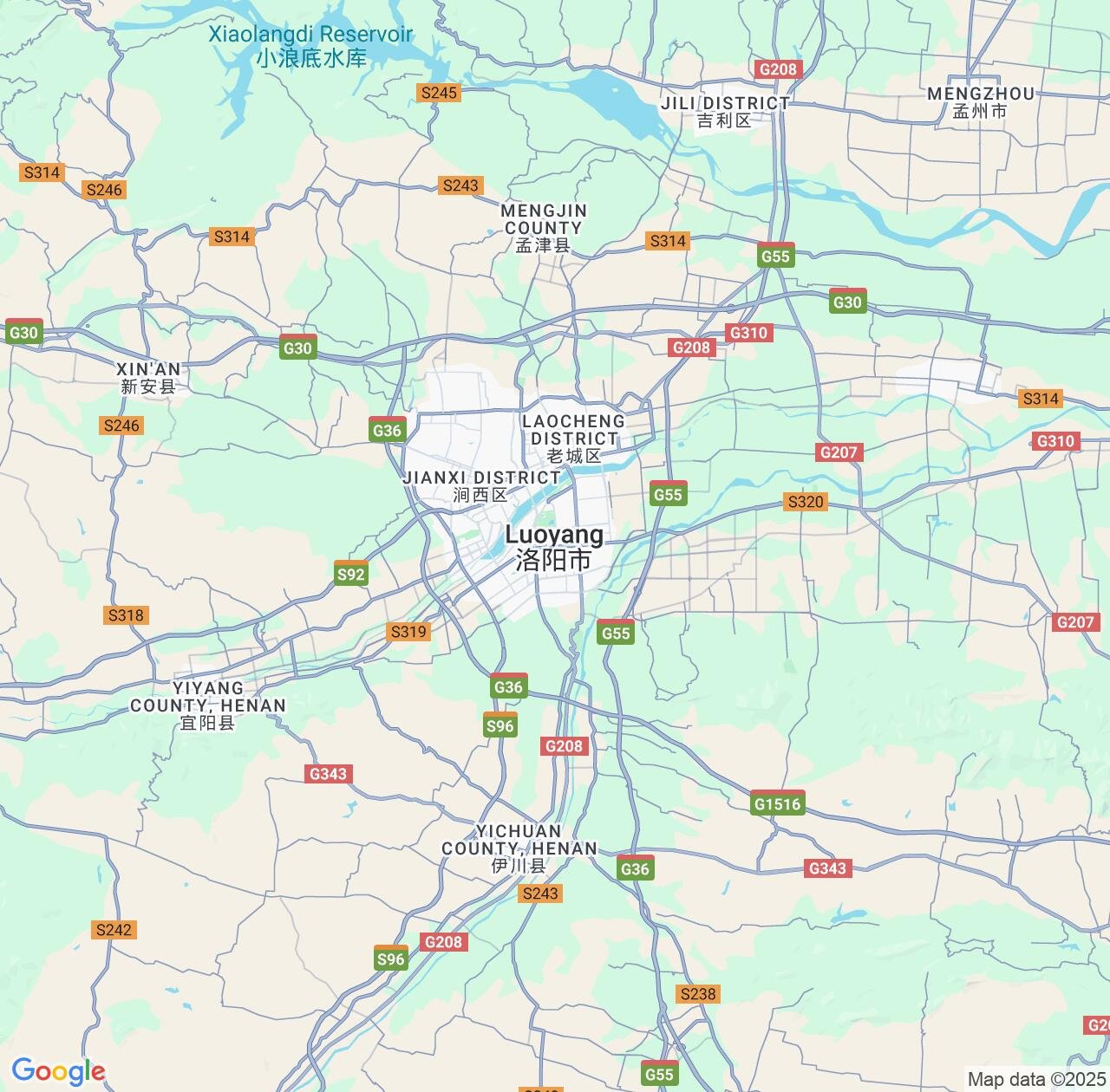 Map image for Intellectual Property Lawyers in Luoyang and Henan IP firms at coordinates  ; .