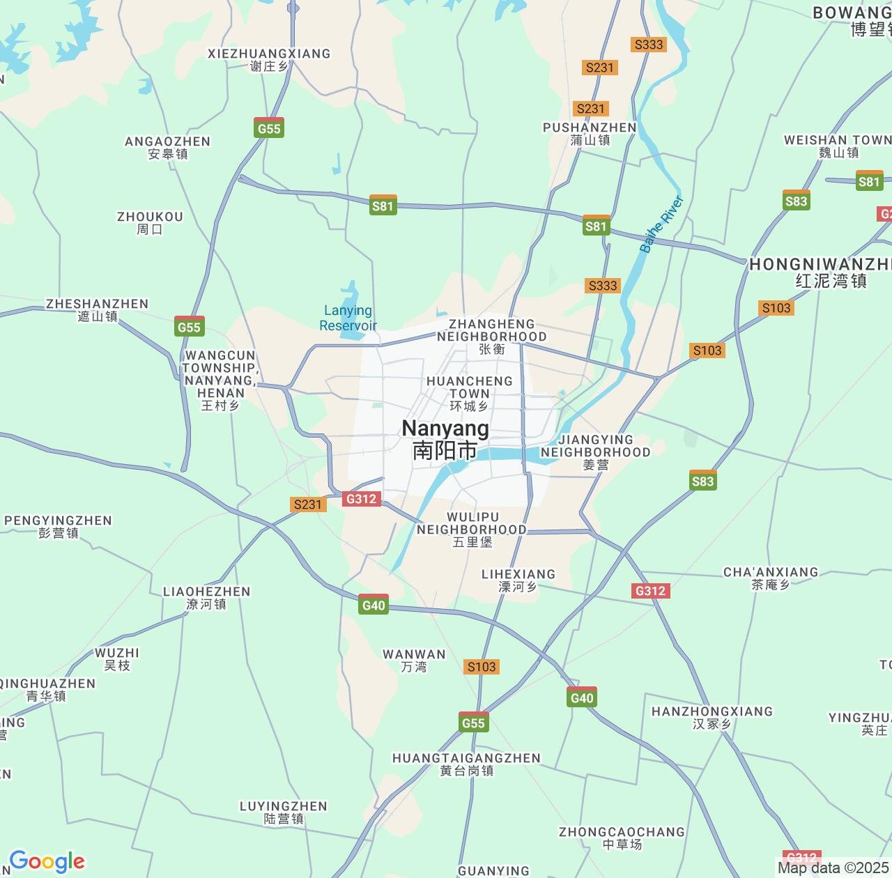 Map image for Intellectual Property Lawyers in Nanyang and Henan IP firms at coordinates  ; .