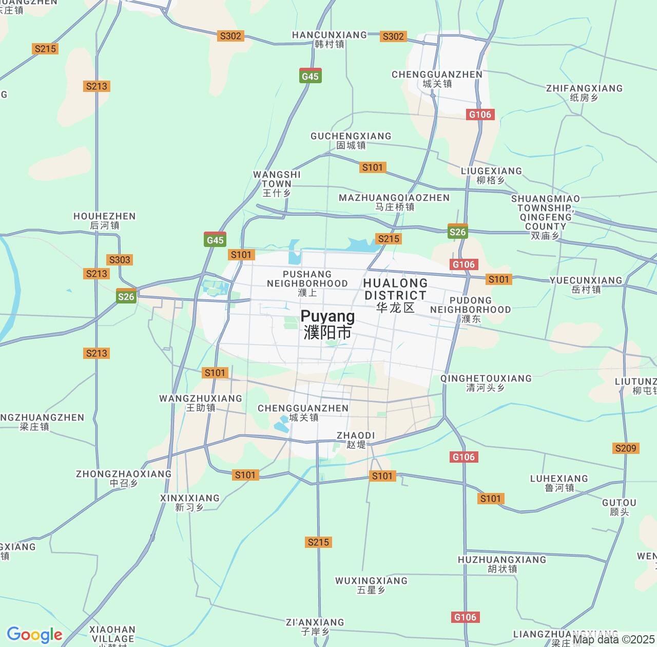 Map image for Intellectual Property Lawyers in Puyang and Henan IP firms at coordinates  ; .