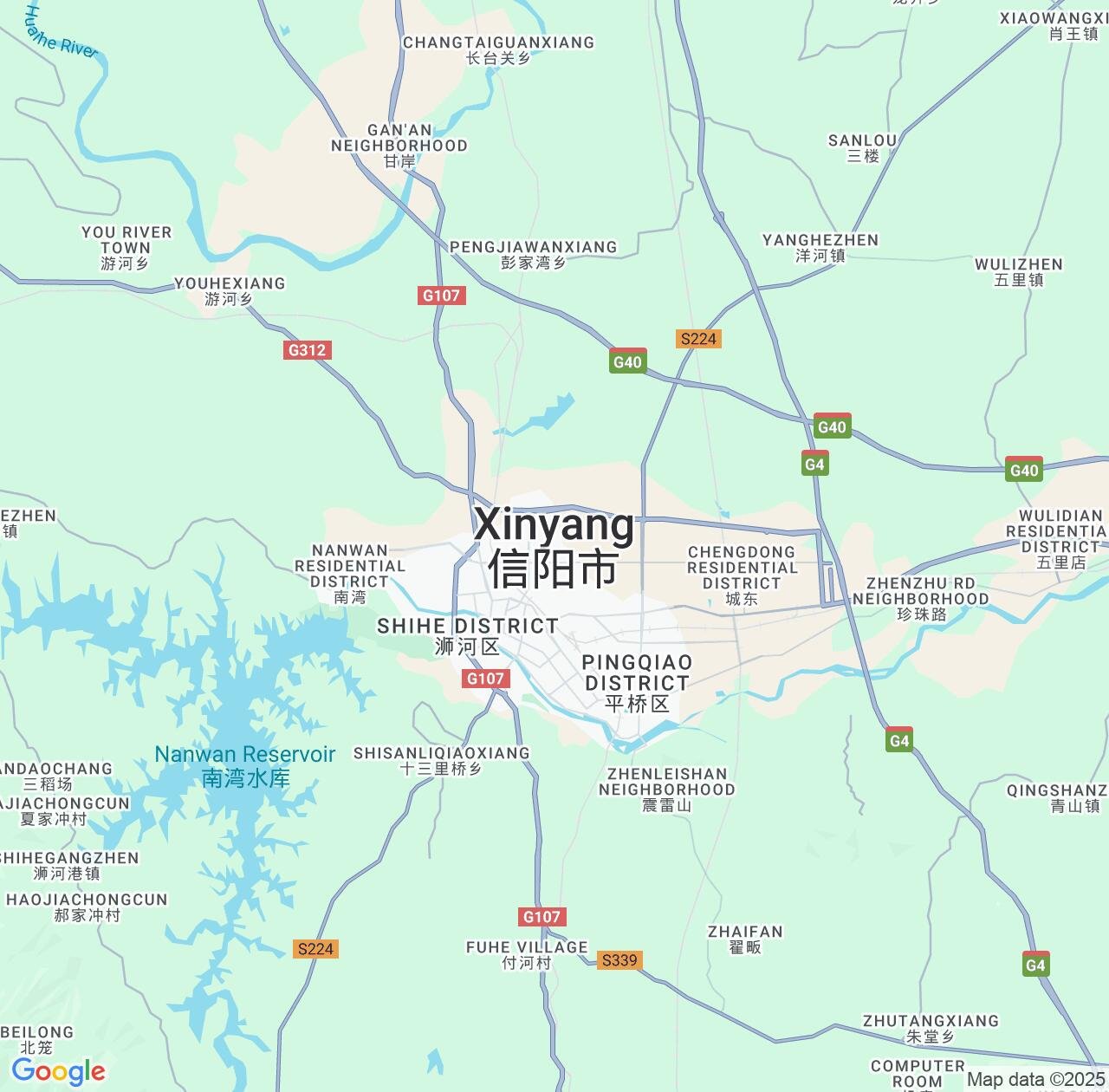Map image for Intellectual Property Lawyers in Xinyang and Henan IP firms at coordinates  ; .