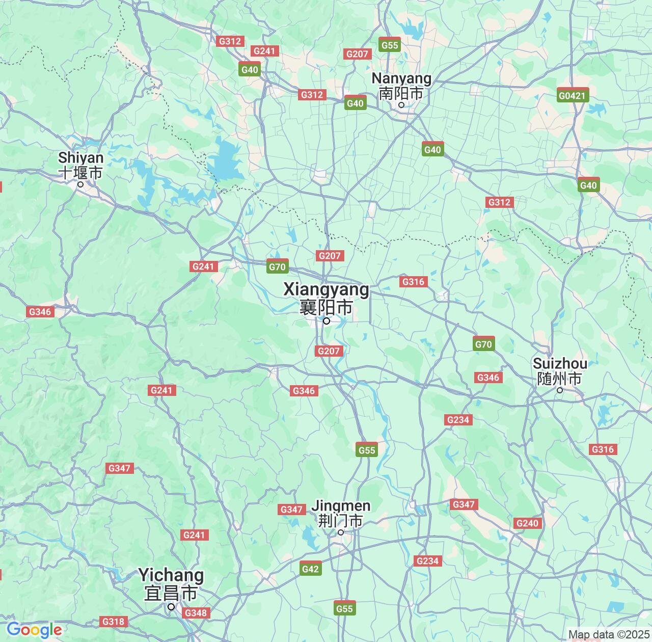 Map image for Intellectual Property Lawyers in Xiangyang and Hubei IP firms at coordinates  ; .
