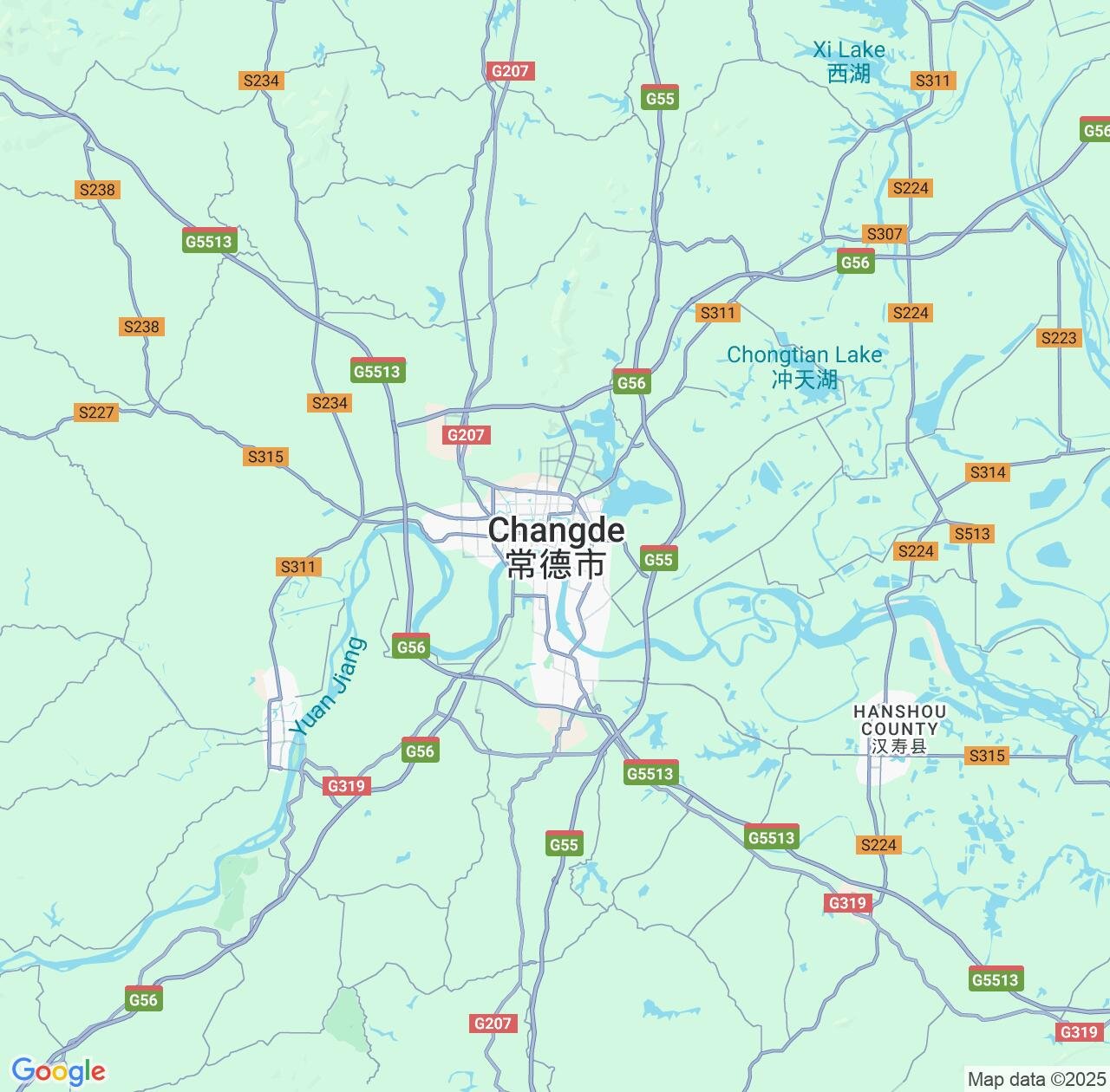 Map image for Intellectual Property Lawyers in Changde and Hunan IP firms at coordinates  ; .