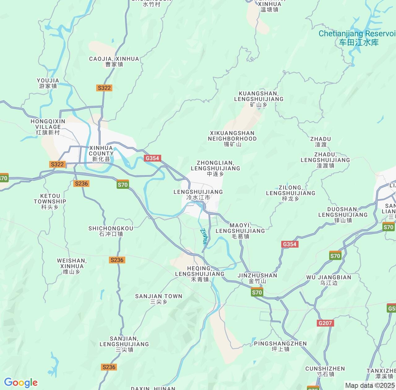 Map image for Intellectual Property Lawyers in Lengshuijiang and Hunan IP firms at coordinates  ; .