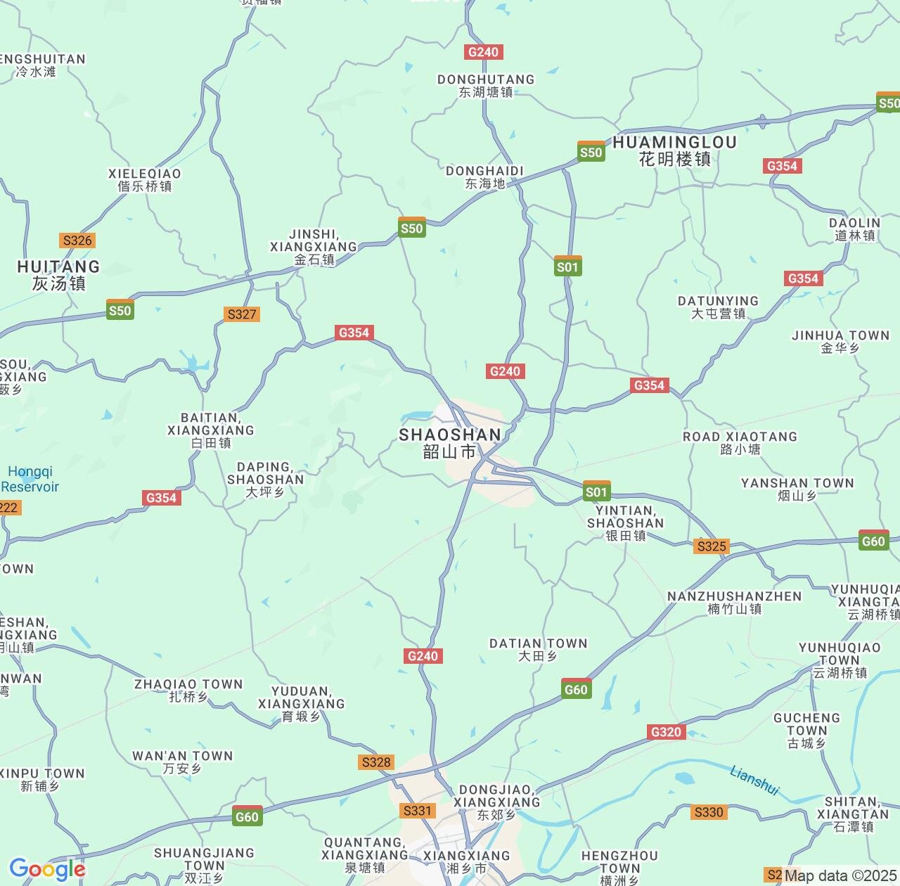 Map image for Intellectual Property Lawyers in Shaoshan and Hunan IP firms at coordinates  ; .