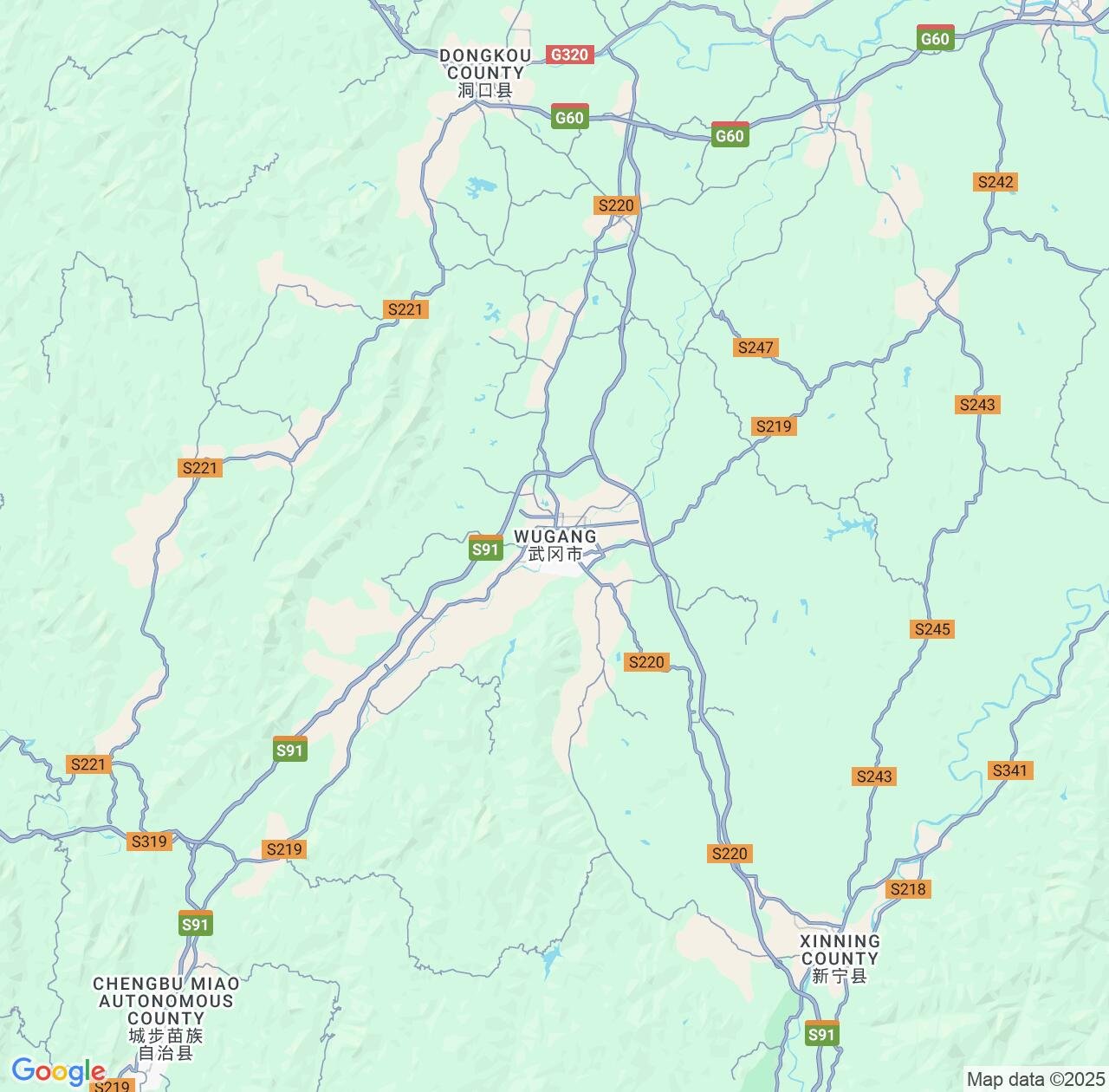 Map image for Intellectual Property Lawyers in Wugang and Hunan IP firms at coordinates  ; .