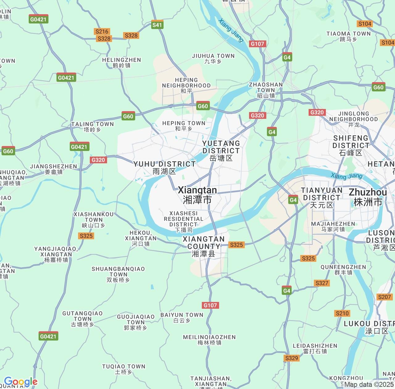 Map image for Intellectual Property Lawyers in Xiangtan and Hunan IP firms at coordinates  ; .