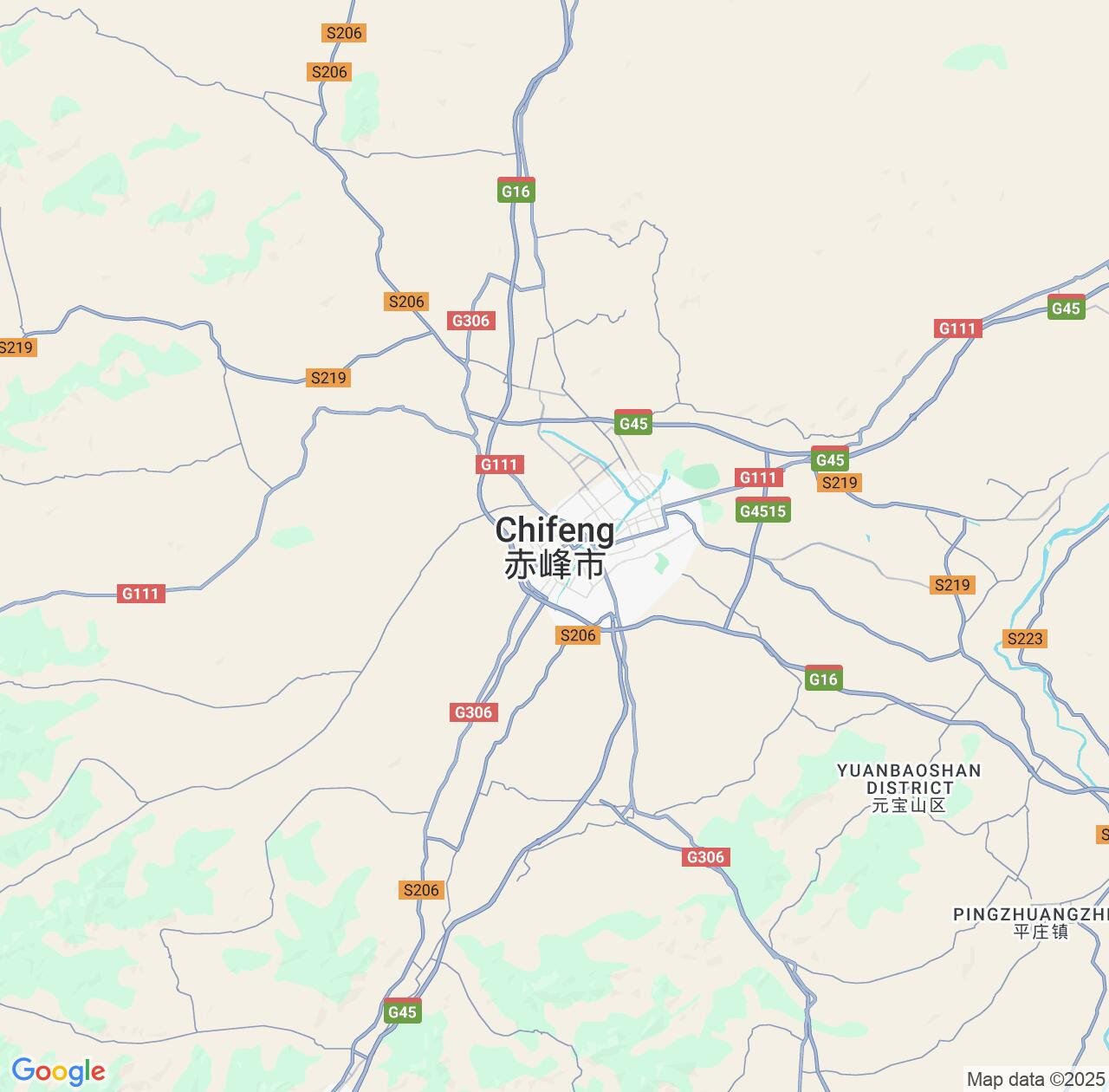 Map image for Intellectual Property Lawyers in Chifeng and Inner Mongolia IP firms at coordinates  ; .