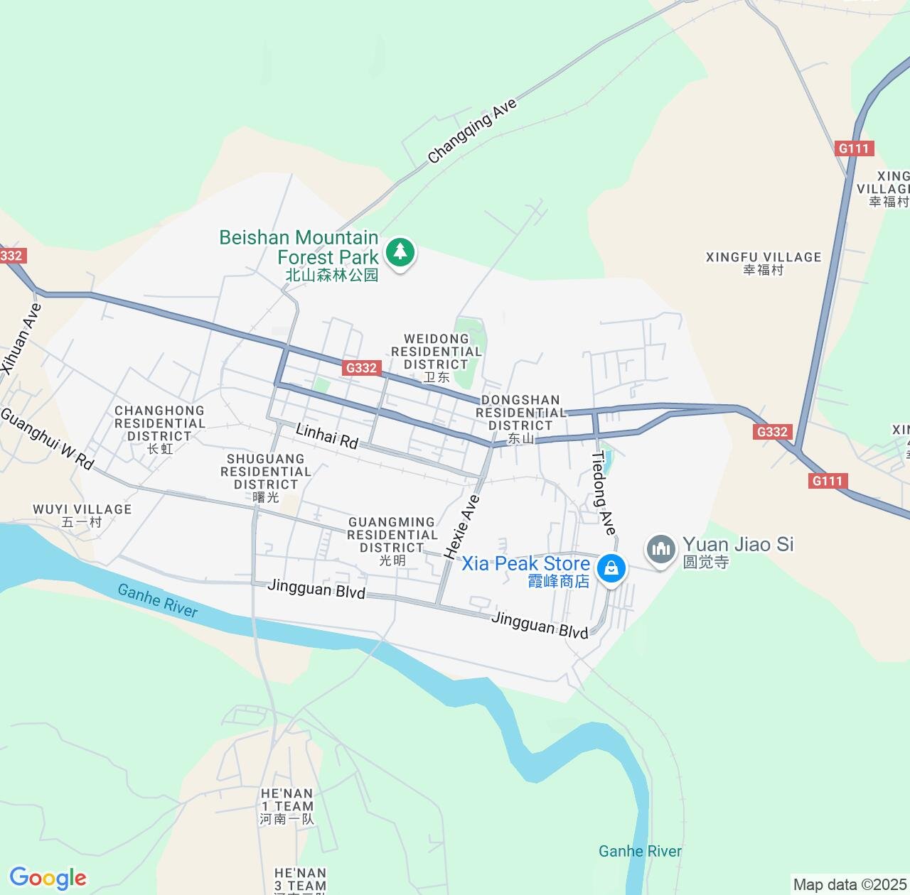 Map image for Intellectual Property Lawyers in Jiagedaqi and Inner Mongolia IP firms at coordinates  ; .