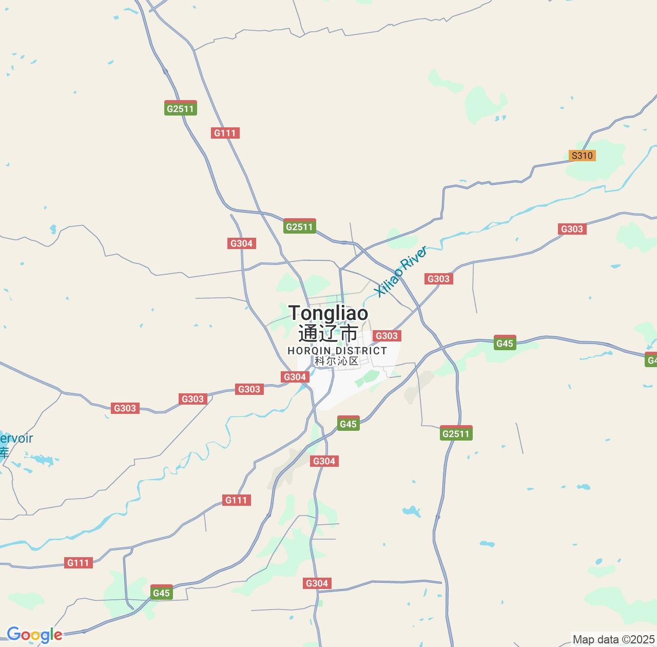 Map image for Intellectual Property Lawyers in Tongliao and Inner Mongolia IP firms at coordinates  ; .