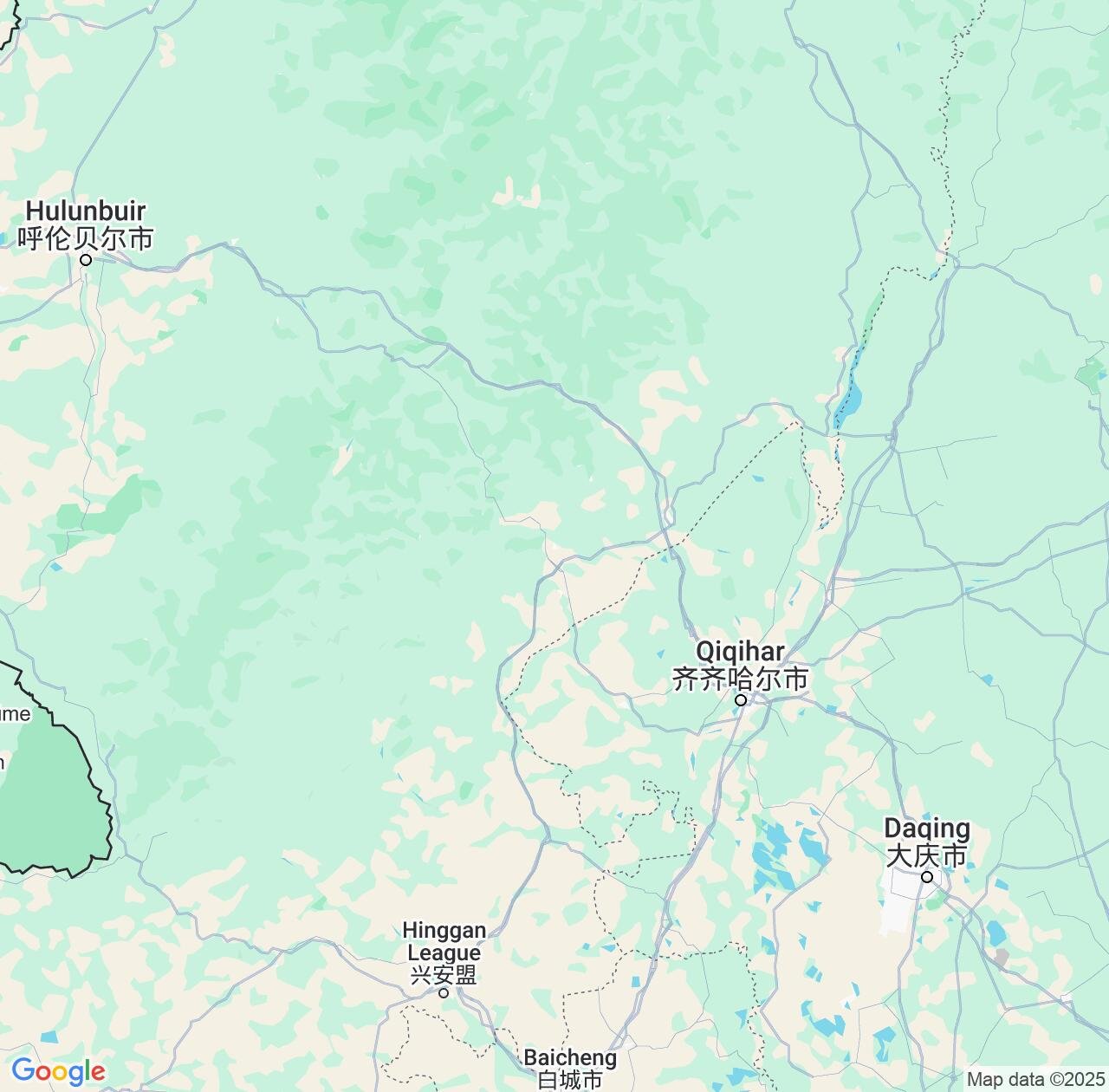 Map image for Intellectual Property Lawyers in Zhalantun and Inner Mongolia IP firms at coordinates  ; .