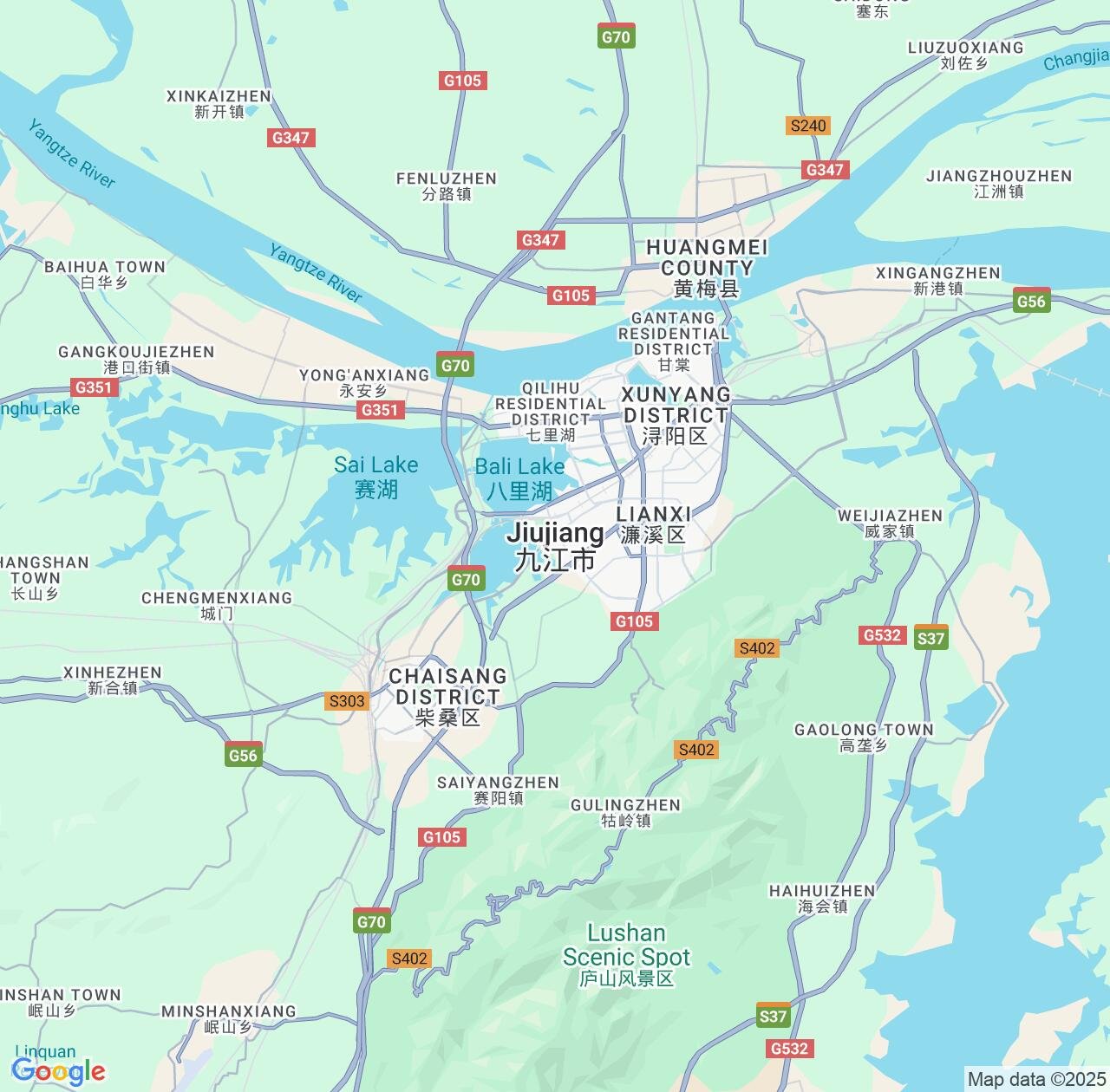 Map image for Intellectual Property Lawyers in Jiujiang and Jiangxi IP firms at coordinates  ; .