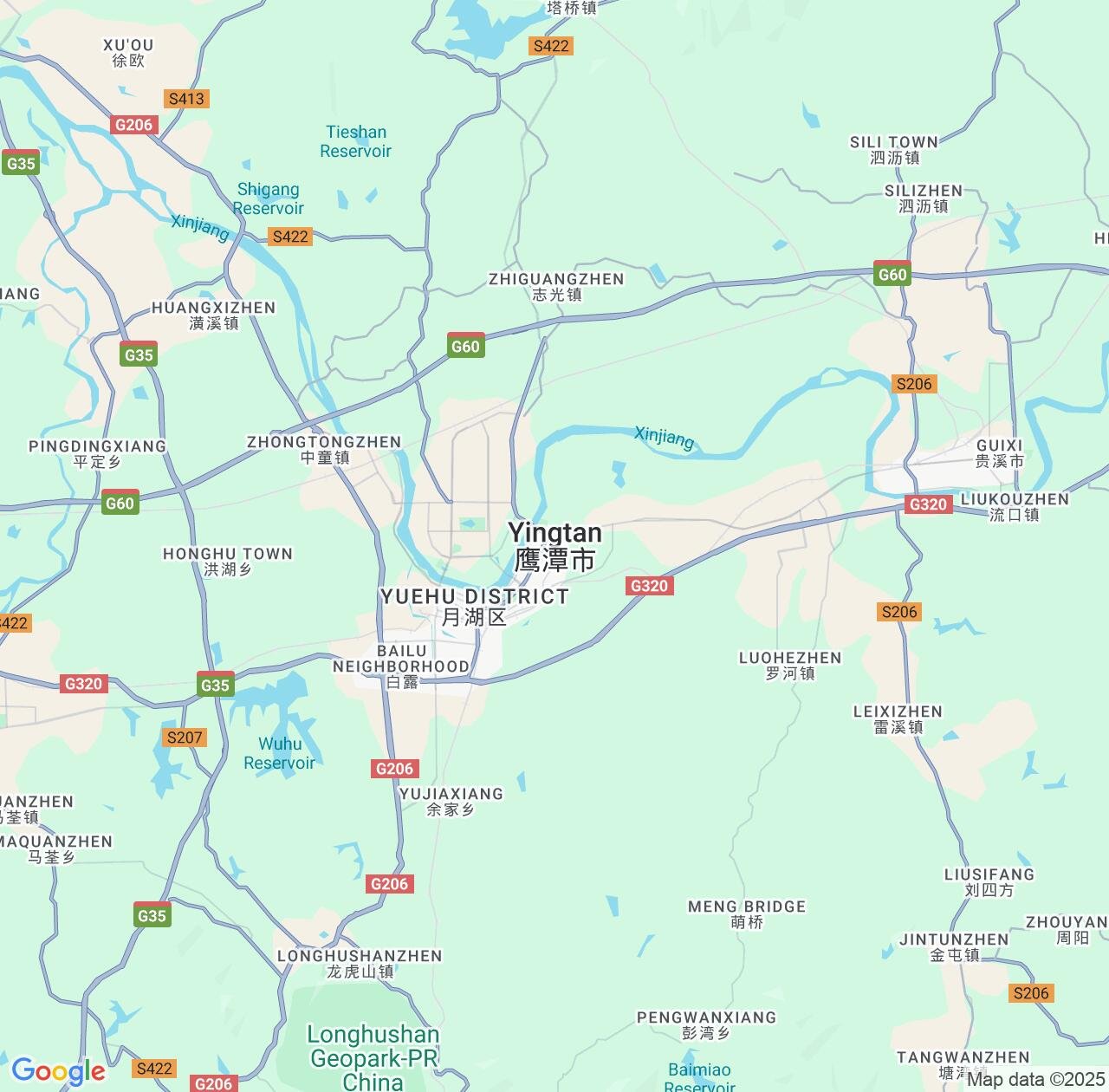 Map image for Intellectual Property Lawyers in Yingtan and Jiangxi IP firms at coordinates  ; .