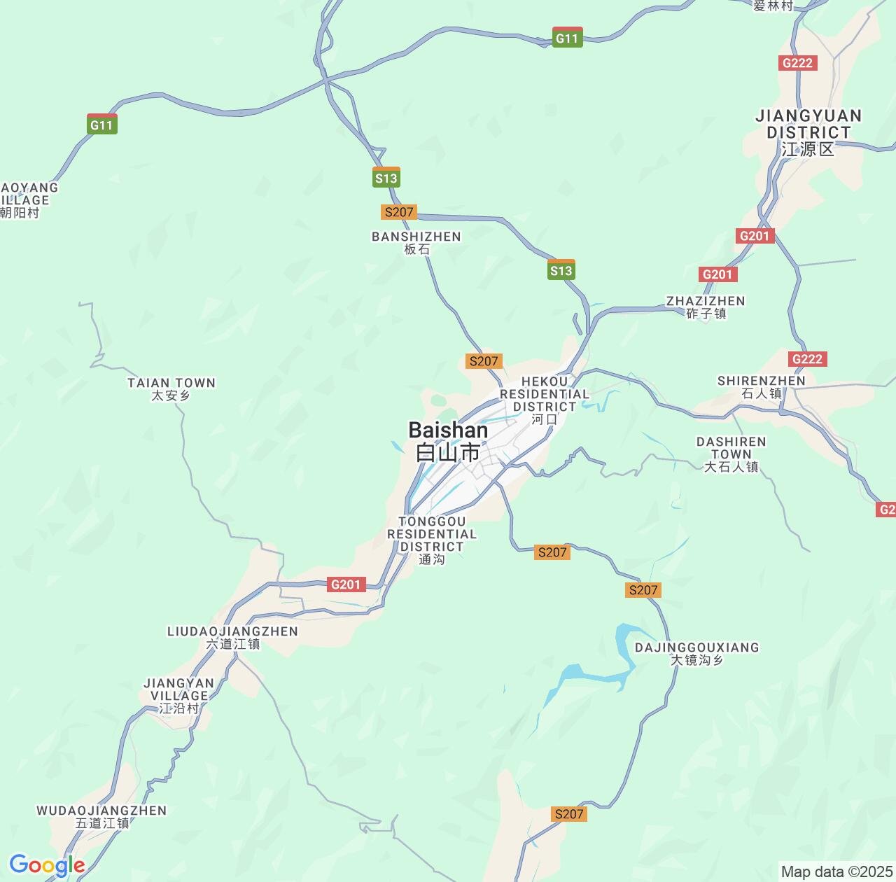 Map image for Intellectual Property Lawyers in Baishan and Jilin IP firms at coordinates  ; .