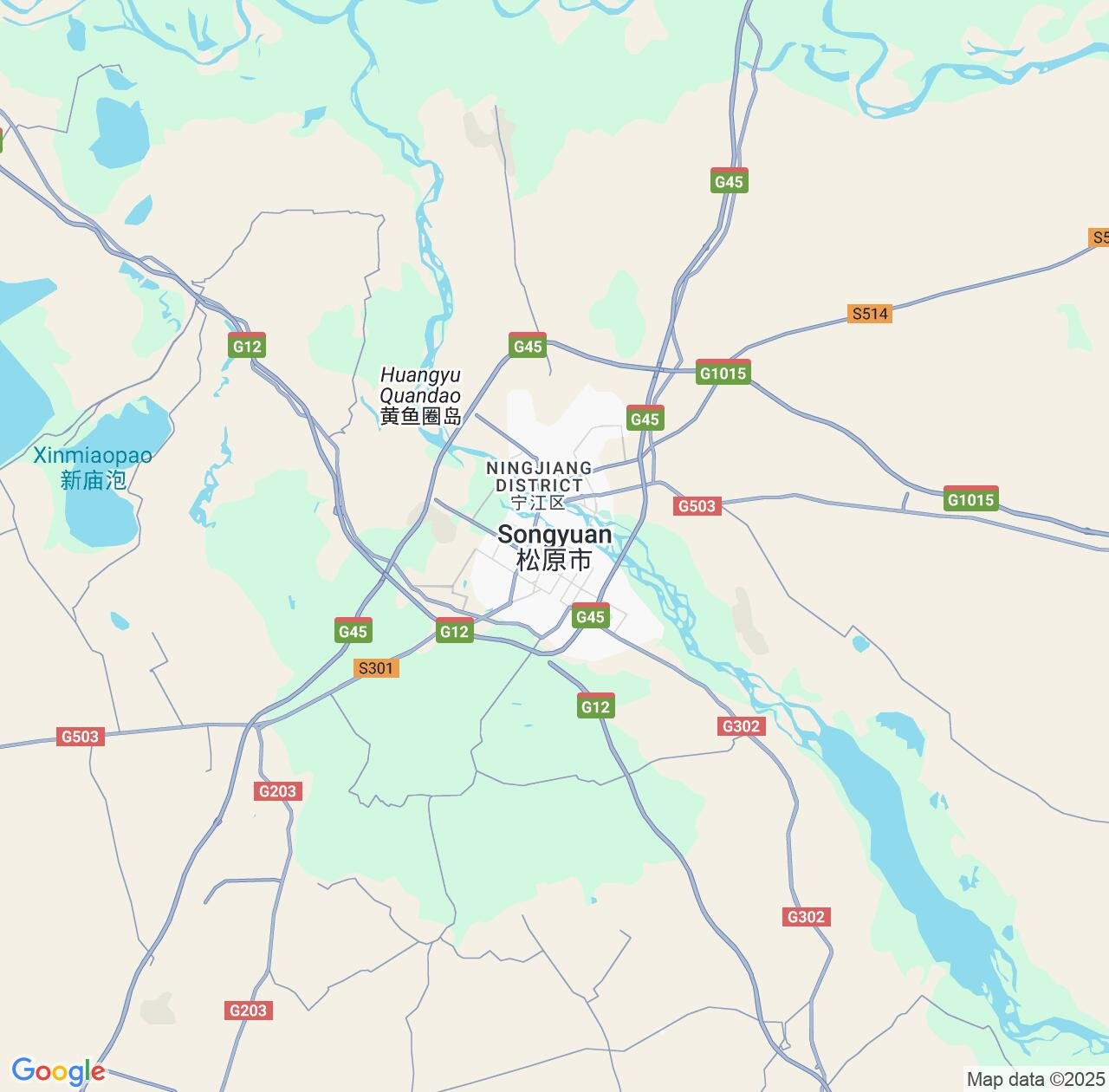 Map image for Intellectual Property Lawyers in Songyuan and Jilin IP firms at coordinates  ; .