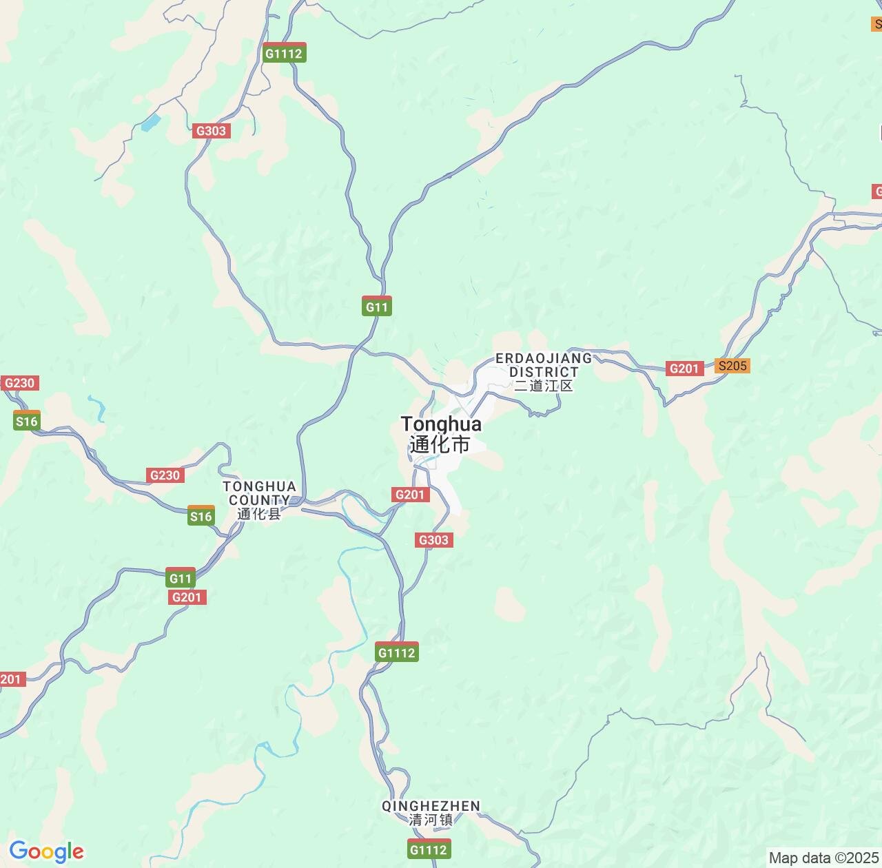 Map image for Intellectual Property Lawyers in Tonghua and Jilin IP firms at coordinates  ; .