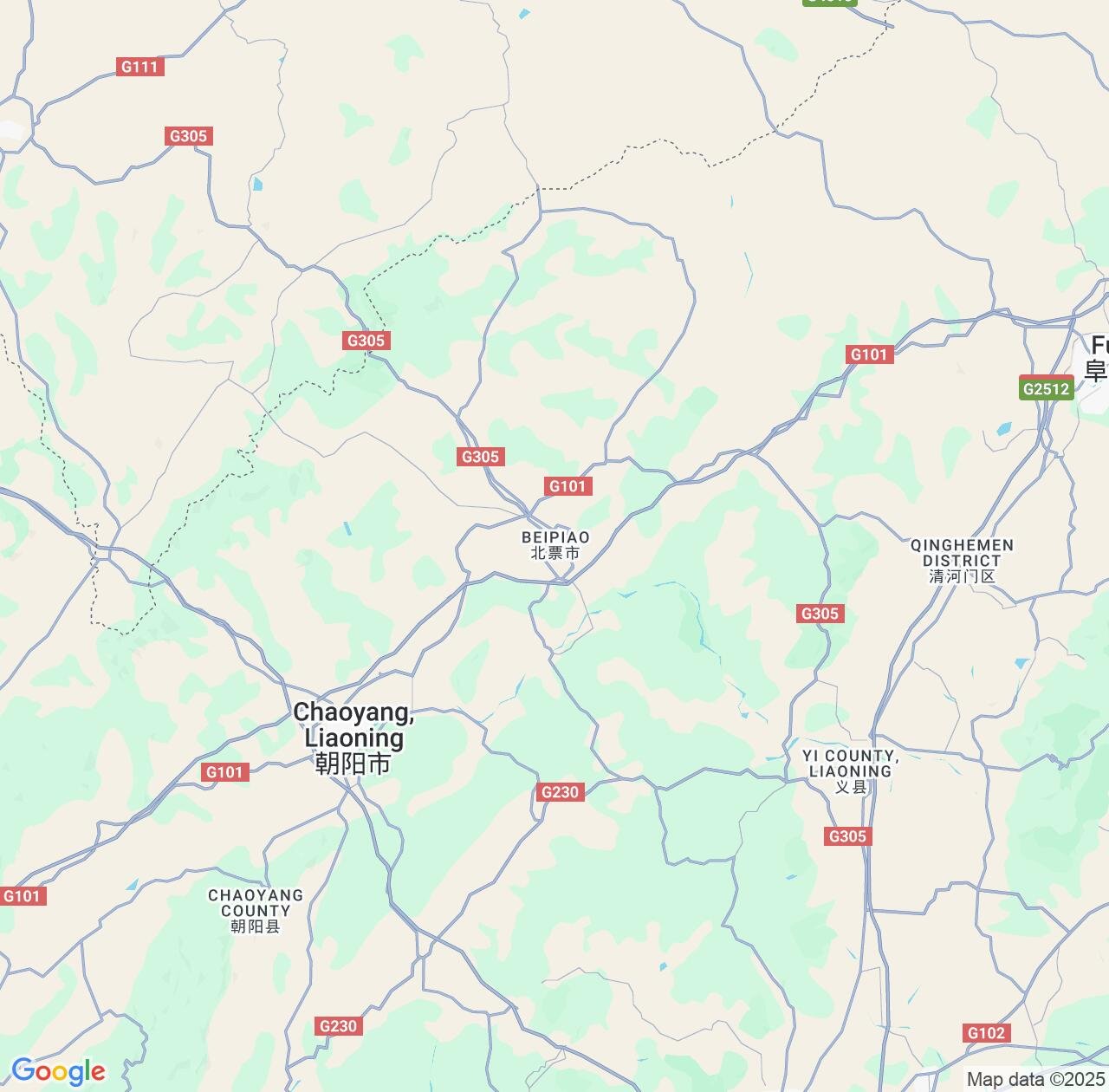 Map image for Intellectual Property Lawyers in Beipiao and Liaoning IP firms at coordinates  ; .