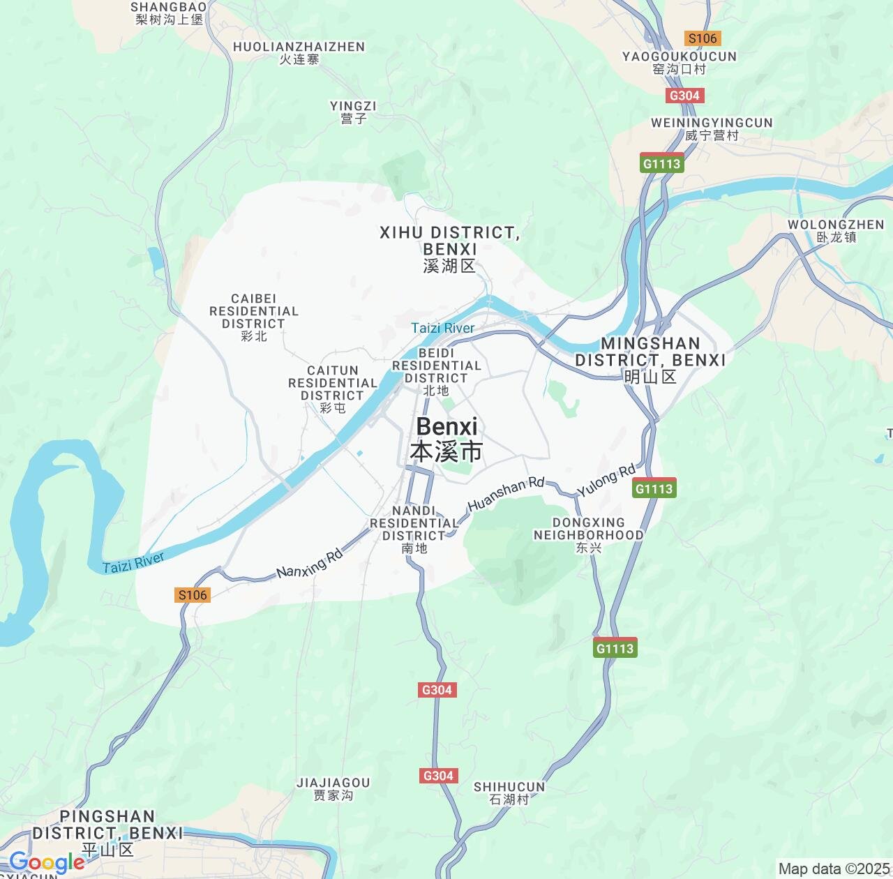 Map image for Intellectual Property Lawyers in Benxi and Liaoning IP firms at coordinates  ; .