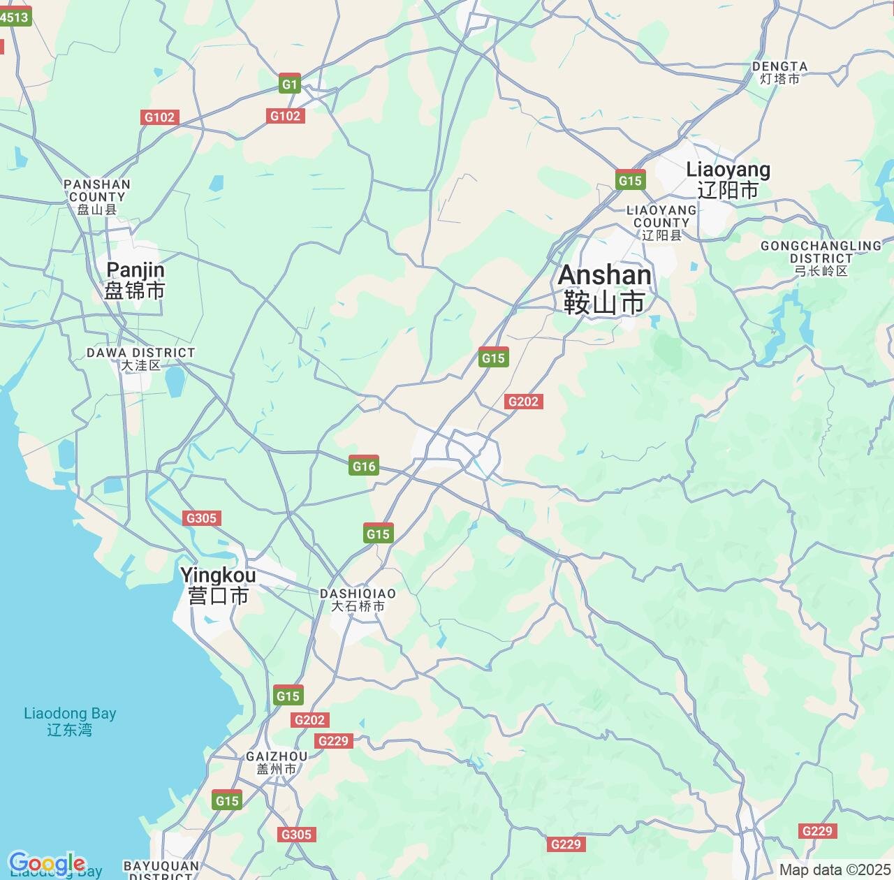 Map image for Intellectual Property Lawyers in Haicheng and Liaoning IP firms at coordinates  ; .