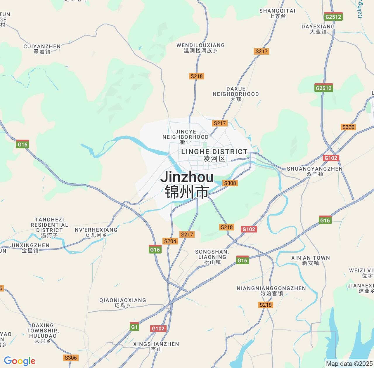 Map image for Intellectual Property Lawyers in Jinzhou and Liaoning IP firms at coordinates  ; .