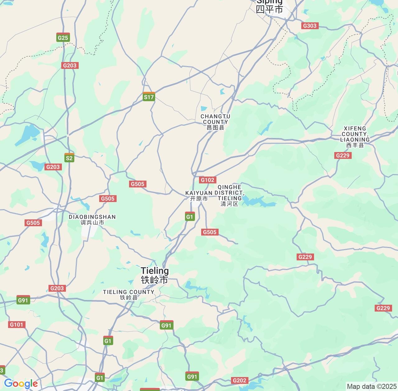 Map image for Intellectual Property Lawyers in Kaiyuan and Liaoning IP firms at coordinates  ; .
