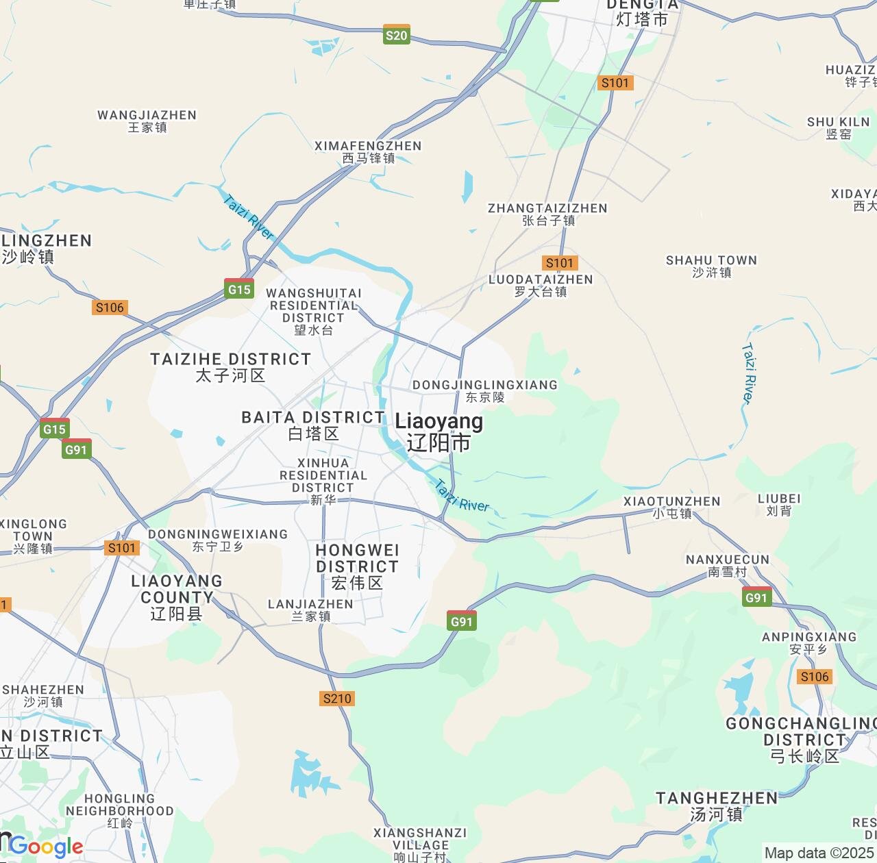 Map image for Intellectual Property Lawyers in Liaoyang and Liaoning IP firms at coordinates  ; .
